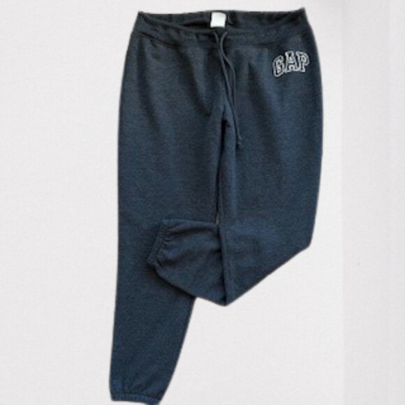 GAP Logo Joggers Sweatpants -Charcoal - Large - Picture 2 of 9